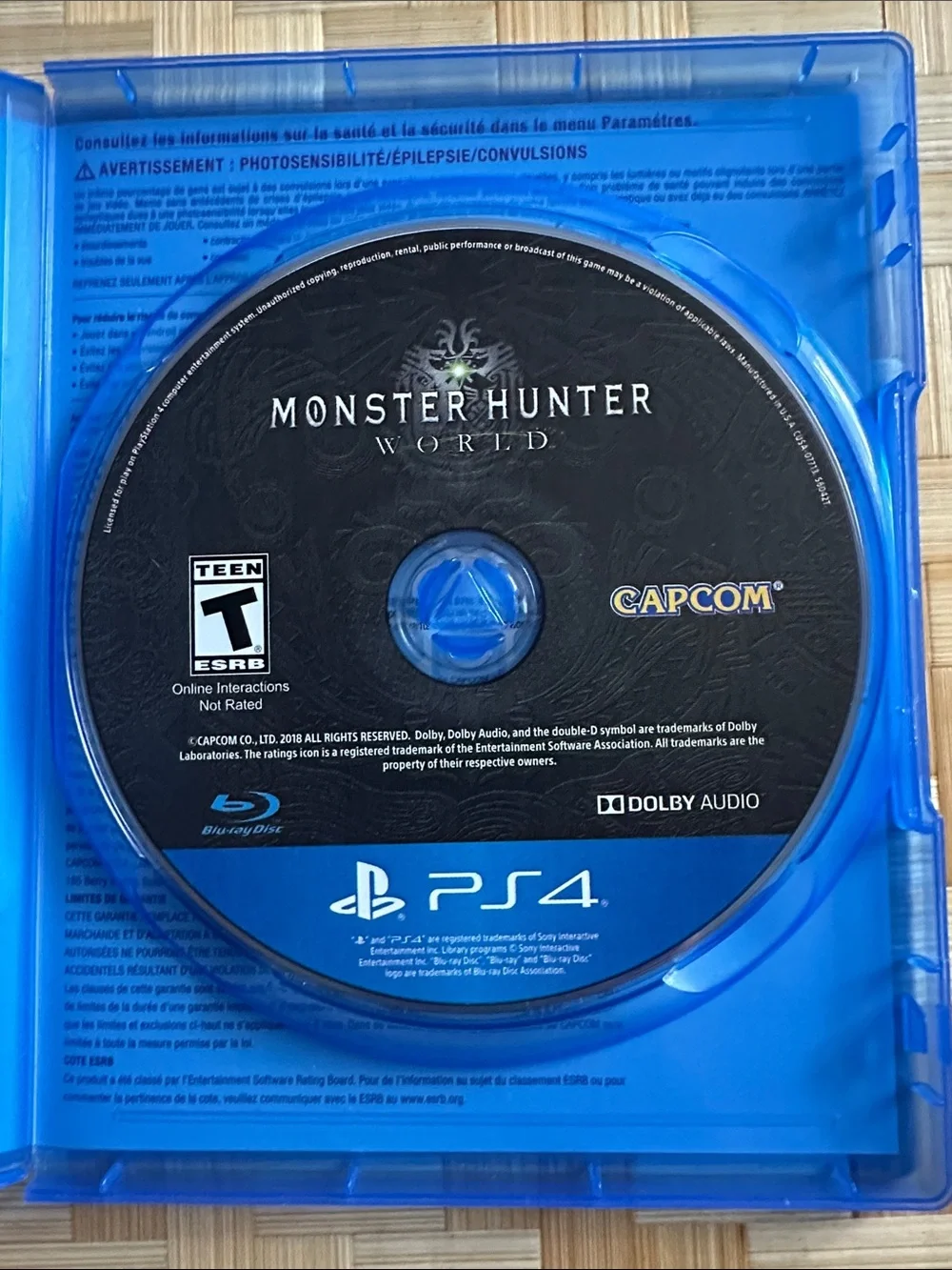 PlayStation 4 Monster Hunter: World